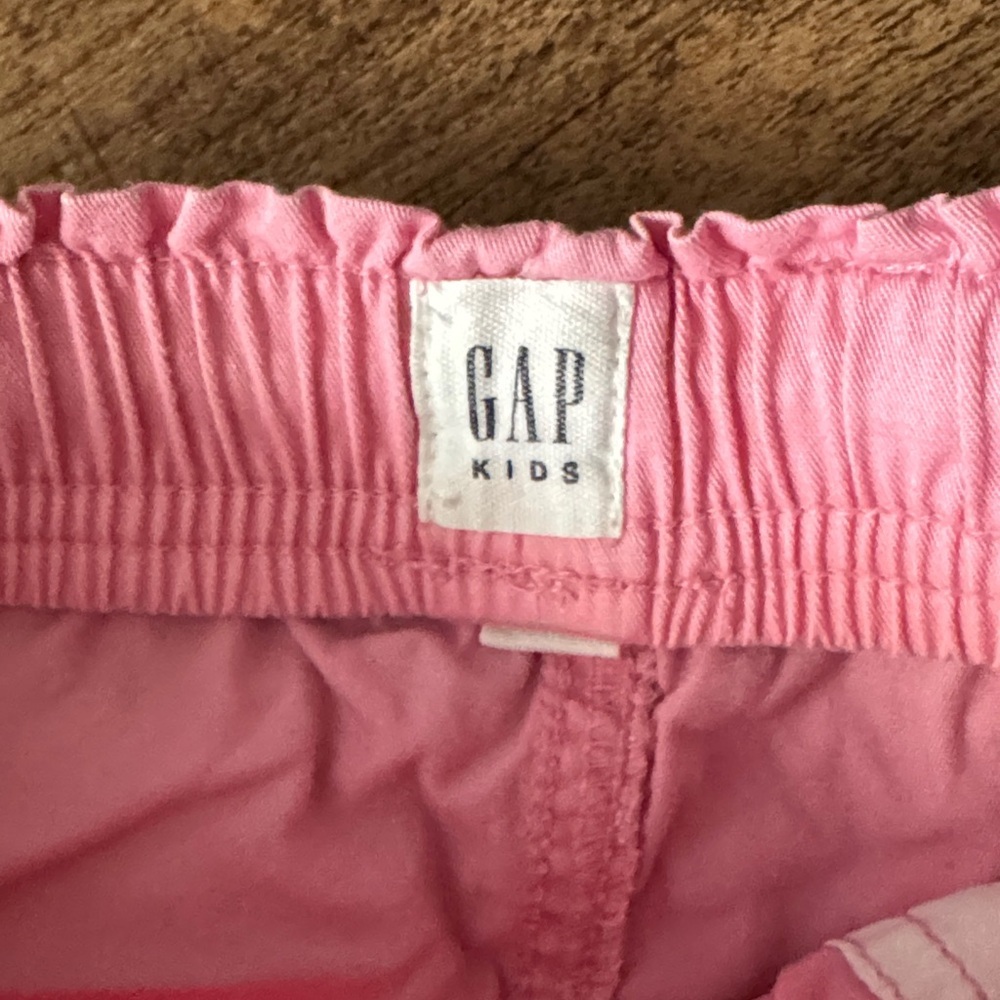 GAP Kids Pink Elastic Waist Shorts - Picture 2 of 4